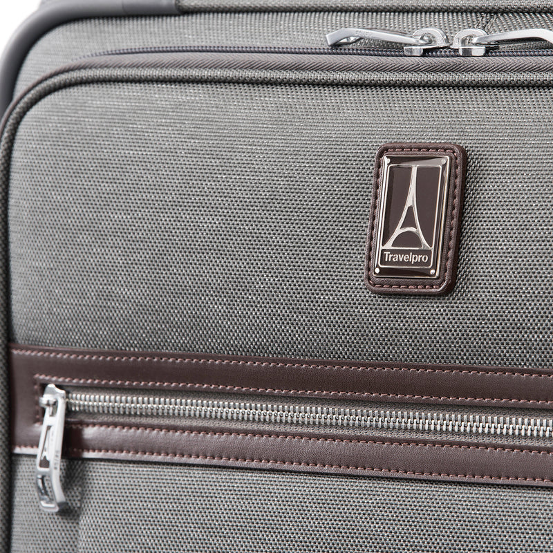 Platinum Elite softside carry on luggage nylon fabric